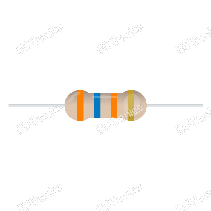 36K Ohm 1/4W Resistor 36K Ohm 1/4W Resistor
