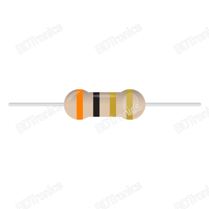 3 Ohm 1/4W Resistor 3 Ohm 1/4W Resistor