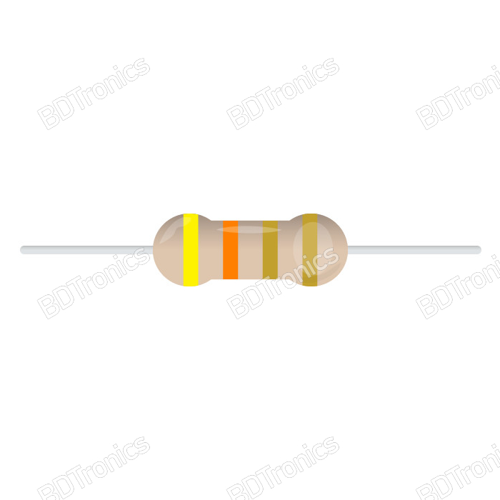 4.3 Ohm 1/4W Resistor 4.3 Ohm 1/4W Resistor