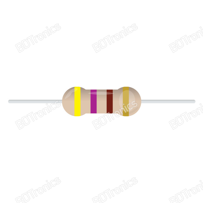 470 Ohm 1/4W Resistor 470 Ohm 1/4W Resistor
