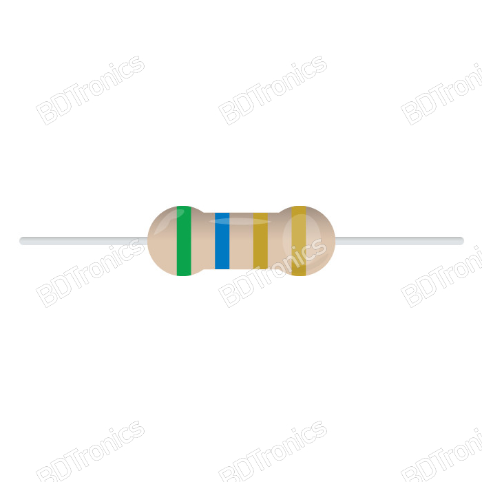 5.6 Ohm 1/4W Resistor 5.6 Ohm 1/4W Resistor