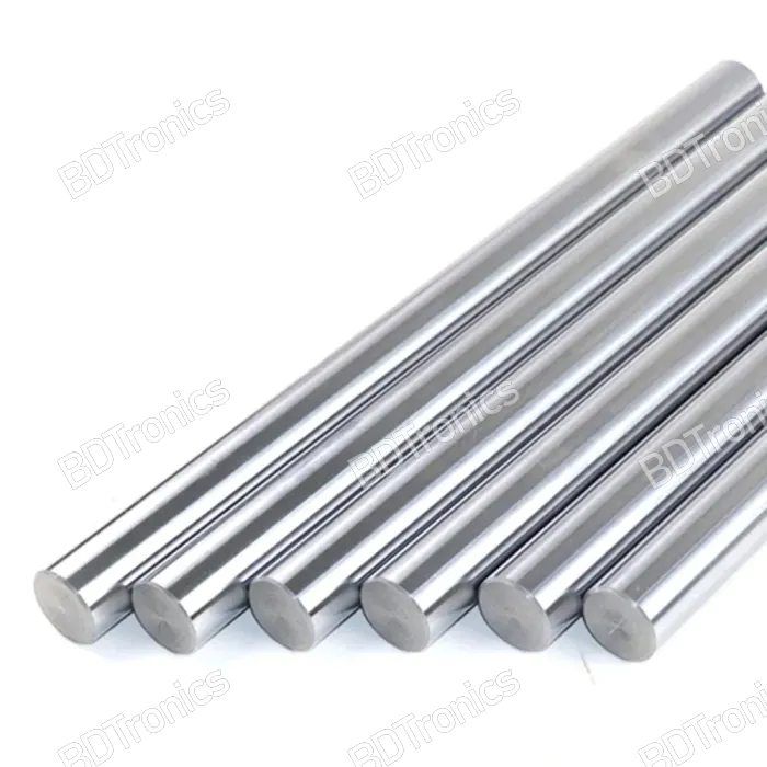 4Pcs 10mm X 380mm Linear Rod, Diameter 10mm Case Hardened Chrome Plated