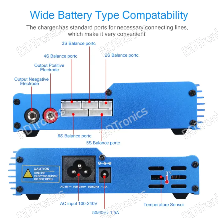 iMAX Professional Balance Charger / Discharger NiCD / NiMH / LiPo / LiFe / PB Charger - Zero One Airsoft