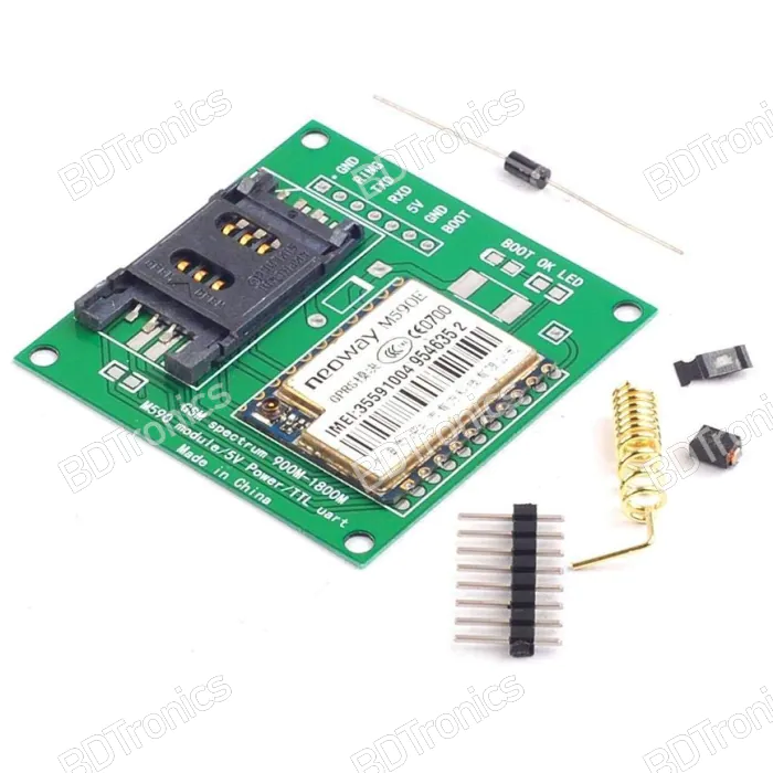 Module GSM GPRS M590E - Kit DIY Pour Projets électroniques - Neuf