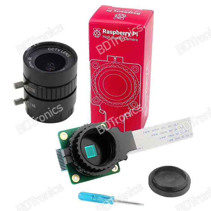 Raspberry Pi HQ Camera IMX477 with CGL 6mm CS Fixed IR