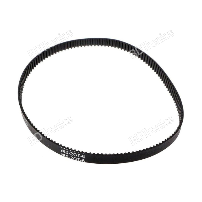 GT2 Timing Belt 280mm Long 6mm Width for Closed Loop Rubber Belt 3D Printer CNC price in BD