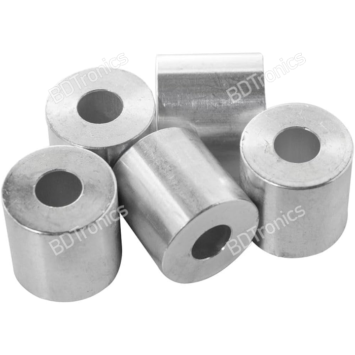 Alumnium Spacer Bore 5mm Height 9mm for Vslot Vwheel 3D Printers and