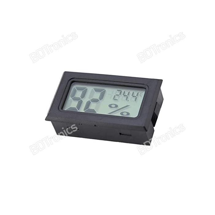 Digital Humidity Thermometer Hygrometer Temperature Meters Gauge Indoor