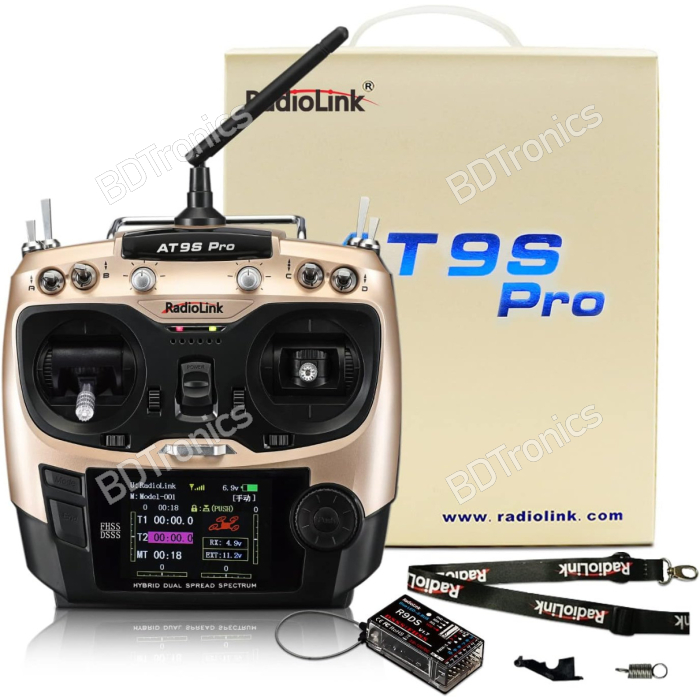 Radiolink AT9S Pro 12 Channels 2.4G RC Transmitter Mode 2 with