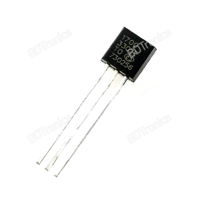 MCP1700 3.3V 250mA Low Quiescent Current 1.6uA LDO Regulator price in BD