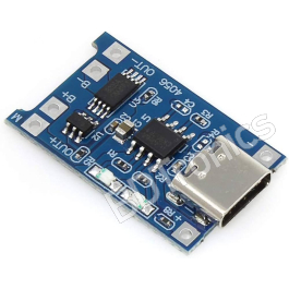 TP4056 1A USB Type-C Li-ion lithium Battery Charging Module With ...