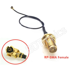 Straight R/a Ipex Ipx U.fl U.fl Mhf4 To Sma Female Jack Rf Coaxial Coax