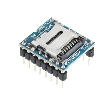 Mini SD Card MP3 Sound Module WTV020-SD for Arduino PIC Audio Playback in BD, Bangladesh by BDTronics