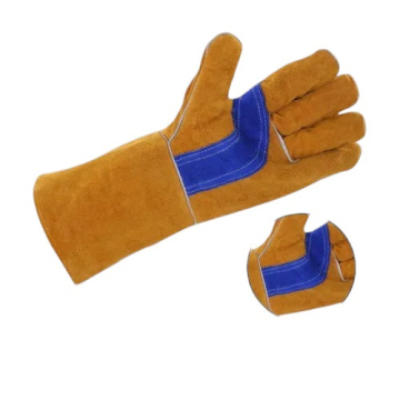 Leather Safety Hand Gloves for Welding Works (High Quality) in BD, Bangladesh by BDTronics