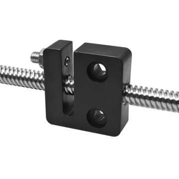POM Anti-Backlash Nut Block Plastic Delrin for 8mm Acme Lead Screw Trapezoidal Rod CNC parts in BD, Bangladesh by BDTronics
