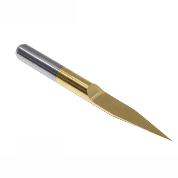 PCB Engraving CNC Router V Bit 15 Degree 0.2mm Tip 3.175mm Shank Titanium Coated Carbide Milling Cutter Drilling Bit in BD, Bangladesh by BDTronics
