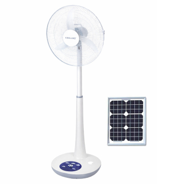 16 inch 5 Blades Brushless Motor BLDC Solar Fan with Remote Control & Lithium Battery (KL-DC295) in BD, Bangladesh by BDTronics