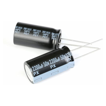 2200uF 50V Radial Electrolytic Capacitor in BD, Bangladesh by BDTronics
