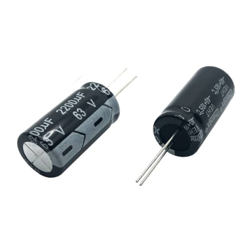 2200uF 63V Radial Electrolytic Capacitor in BD, Bangladesh by BDTronics