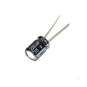220uF 35V Radial Electrolytic Capacitor in BD, Bangladesh by BDTronics