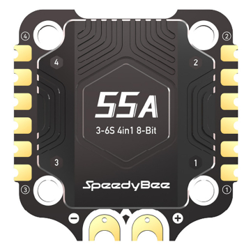 SpeedyBee 4x 55A ESC Speed Controller for F405 V4 Flight Controller Stack in BD, Bangladesh by BDTronics