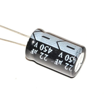 22uF 450V Radial Electrolytic Capacitor in BD, Bangladesh by BDTronics