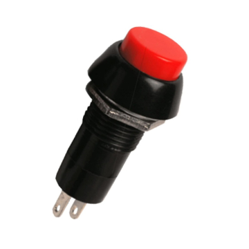 Push Switch SPST On/Off Red Round Big Size (Latching) in BD, Bangladesh by BDTronics