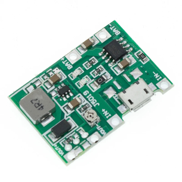 4.2V Lithium Li-ion 18650 Battery Charger Board DC-DC Step Up Boost Module in BD, Bangladesh by BDTronics