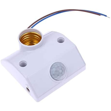 E27 200v AC PIR Motion Sensor Automatic Day Night Switch Lamp Holder
