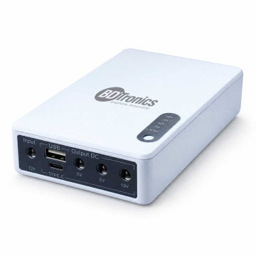 BDTronics 10000mAh Mini UPS for WiFi Router ONU Power Bank in BD, Bangladesh by BDTronics