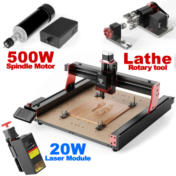 TwoTrees TTC450 PRO CNC Router Machine 500W/ 80W Spindle Motor in BD, Bangladesh by BDTronics