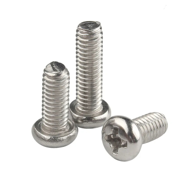 M2.5 Stainless Steel Round Phillips Screw Cross Recessed Pan Head DIN7985 304 Stainless Steel Screw in BD, Bangladesh by BDTronics