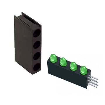 3mm LED Holder 4 Holes PCB Mount (without LED) in BD, Bangladesh by BDTronics