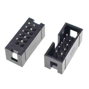 IDC 10 Pin FC-10P Male 2.54mm Pitch ISP JTAG Header PCB Circuit Board Socket in BD, Bangladesh by BDTronics