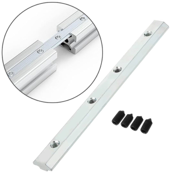 Aluminium Profile Connector Joiner Stainless Steel SS for T-Slot V-Slot 20 Series Extrusion Profiles  in BD, Bangladesh by BDTronics