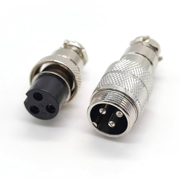 GX16 Plug 3 Pin Male Female Aviation Connector Dual Ports in BD, Bangladesh by BDTronics