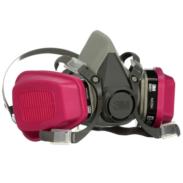 Genuine 3M 6200 Reusable Half Face Mask Respirator with 60921 Organic Vapor Filter in BD, Bangladesh by BDTronics