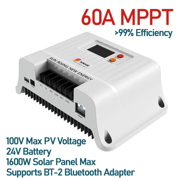 SRNE Shiner MPPT Solar Charge Controller 24V 60A Max PV Input voltage 100V Lithium Battery in BD, Bangladesh by BDTronics