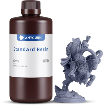 ANYCUBIC Standard Resin (Gray 1KG) 3D Printer UV Resin in BD, Bangladesh by BDTronics