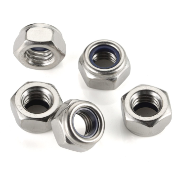 5pcs M5 Stainless Steel SS Hex Lock Nut in BD, Bangladesh by BDTronics