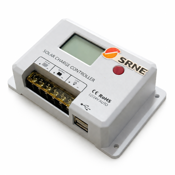High Quality PWM Solar Charge Controller 12V/24V 10A for Lead Acid Lithium Battery SRNE HC2410 in BD, Bangladesh by BDTronics