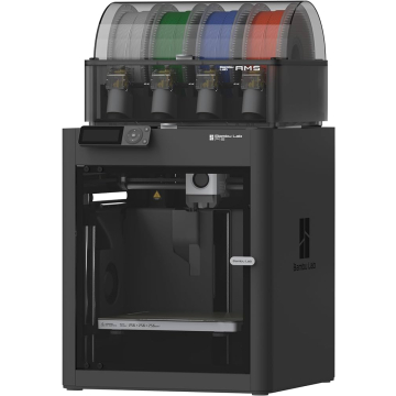 Bambu Lab P1S Combo 3D Printer with Multi-color AMS Fast Speed 500mm/s Fully Enclosed in BD, Bangladesh by BDTronics