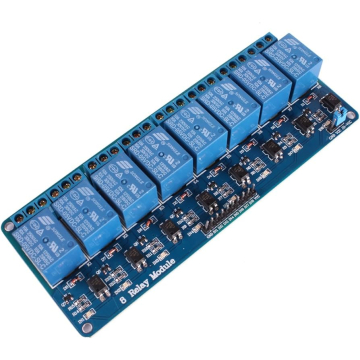 8 Channel Relay Module DC 5V – Arduino Compatible in BD, Bangladesh by BDTronics