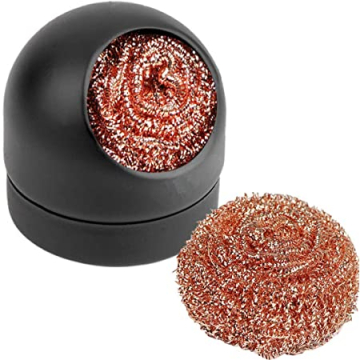 Soldering Iron Tip Cleaner Metal Sponge with Holder in BD, Bangladesh by BDTronics