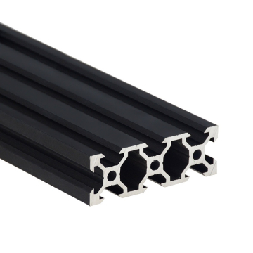 2060 V-Slot Aluminium Profile 1500mm Length (Black Anodized) for 3D Printer and CNC in BD, Bangladesh by BDTronics