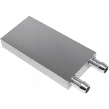 Water Block for Peltier Cooling 40×80×12mm Aluminum Liquid Cooling Block in BD, Bangladesh by BDTronics