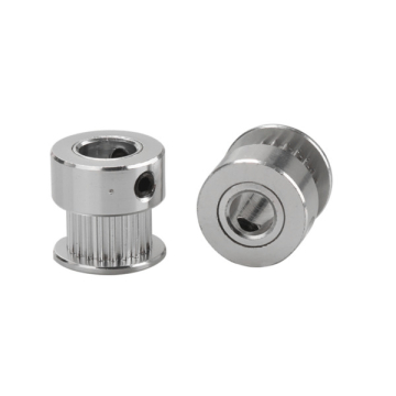 GT2 Pulley 20 Teeth 6mm Bore for 6mm Belt Width Aluminium Timing Pulley for 3D Printers in BD, Bangladesh by BDTronics
