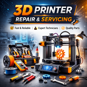 3D Printer Repair and Servicing in BD, Bangladesh by BDTronics