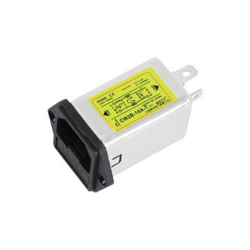 EMI Filter Anti-interference AC 220V 10A Single-Phase Power Supply Filter Socket with Fuse in BD, Bangladesh by BDTronics