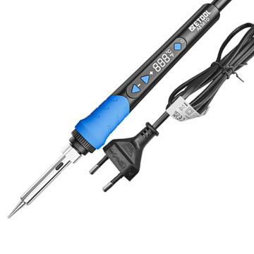 68W 500℃ Digital Soldering Iron (High Quality) Adjustable Temperature with LED Display ATETOOL AE561D in BD, Bangladesh by BDTronics